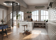 Kakel Metro Vit Blank 10 x 30 cm Cersanit